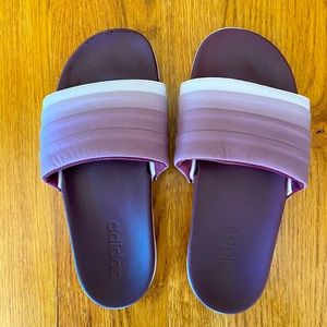 Adidas Adilette CloudFoam Ultra Armad Slides 'Ice Purple' Women’s Size 7